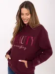 Sweatshirt-D10608BC02802A4NO-burgundy