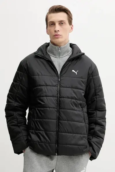 Bunda Puma černá barva, přechodná, 685210