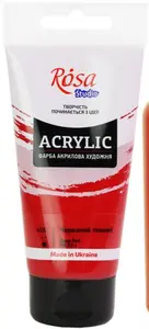 Akrylová barva Rosa 200ml – 406 deep red