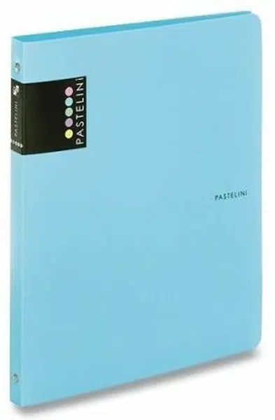 Pořadač PP A4 4kr. PASTELINI modrá