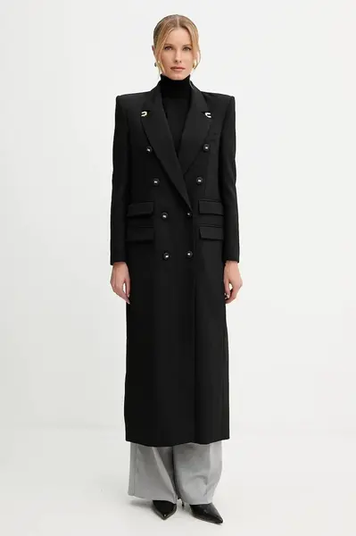 Vlněný kabát Elisabetta Franchi