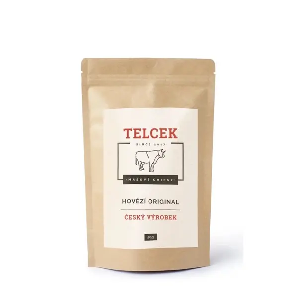 TELCEK Masové hovězí chipsy original 50 g