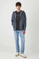 Mikina Medicine pánská, modrá barva, s kapucí