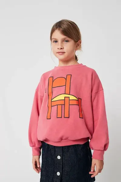 Bobo Choses  Dětská bavlněná mikina  Chair
