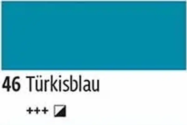 Akrylová barva Kreul Solo Goya 750ml – 46 Turquoise Blue