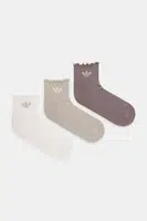 Ponožky adidas Originals 3-pack béžová barva, KD5553