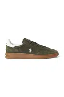 Kožené tenisky Polo Ralph Lauren Bedford Pp pánské, zelená barva, 809967889001