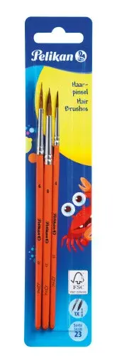 Pelikan Sada štětců 3ks 23 4,8,6