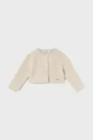 Kojenecký kardigan Mayoral béžová barva, 2357