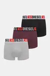 Boxerky Diesel UMBX-DAMIEN-THREE PACK BOXERS 3-pack pánské, černá barva, 00ST3V.0DDAI