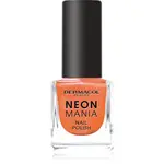 Dermacol Neon Mania lak na nehty odstín 2 Orange Glow 5 ml