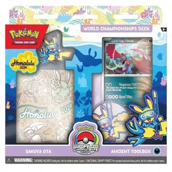 Pokémon TCG World Championship Deck 2024 Honolulu  - Roaring Moon - Sakuya Ota