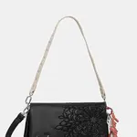 Kabelka Desigual SIERRA NARON MEDIUM F černá barva, 25WAXPBD
