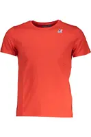 Pánské červené triko K-Way s krátkým rukávem