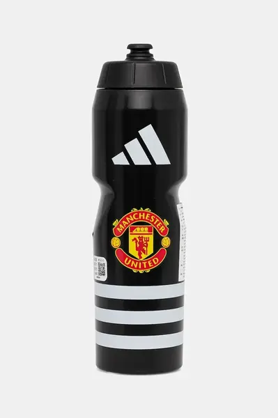 Láhev adidas Performance MANCHESTER UNITED 750 ml černá barva, IB4571
