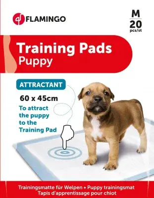 Flamingo plenkové podložky pro psy - Attractant M - 20 ks