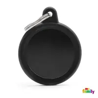 My family známka - Hushtag kruh, černá 1 ks (HTA04BLACK)