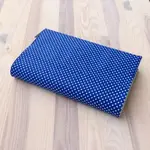 Obal na knihu - Puntíky na středně modré (UNI-S)