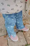 Konges Sløjd  Dětské bavlněné kalhoty  VIDA PANTS GOTS