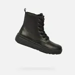 Black Girls Ankle Boots Geox Phaolae Girl - Girls