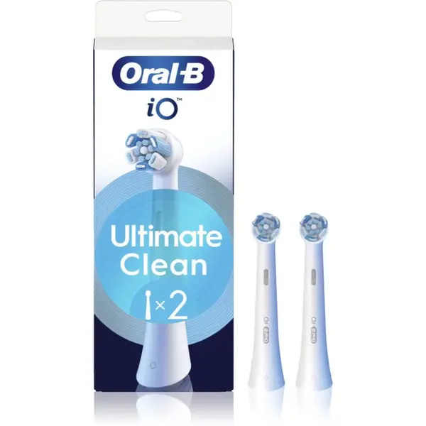 Oral-B iO Ultimate Clean náhradné hlavice na zubnú kefku White 2 ks