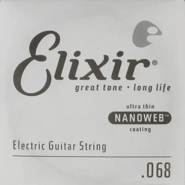 Elixir Nanoweb Electric Single .068"