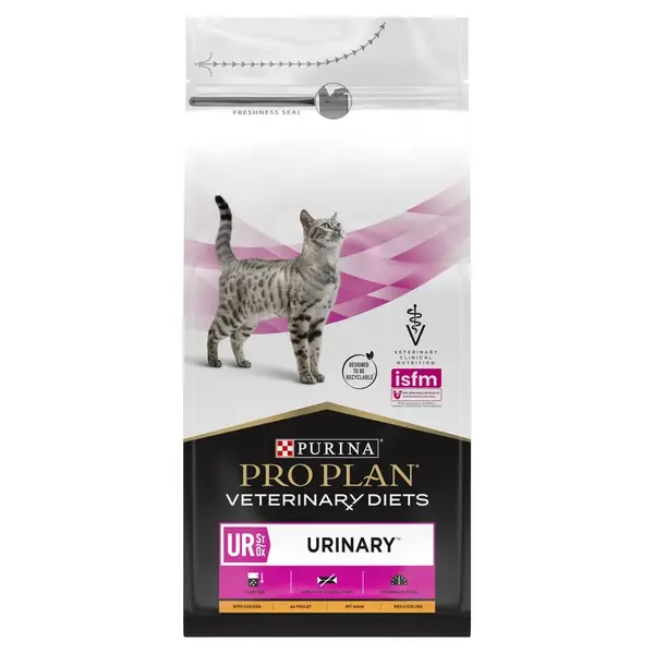 Purina Pro Plan Veterinary Diets Feline UR Urinary suché krmivo pro kočky s kuřecím masem 350 g