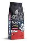 Monge BWild All Breed Low Grain Puppy & Junior suché krmivo pro psy - jelen 12 kg