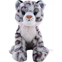 Snežný leopard sediaci 22 cm