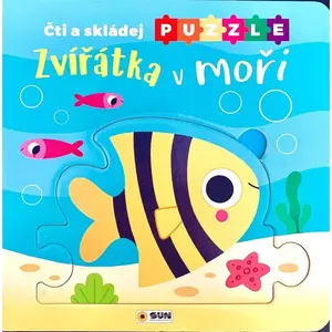 Sun Čti a skládej puzzle Zvířátka v moři CZ verzia