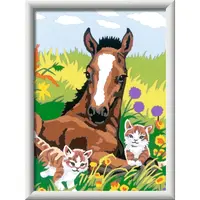 CreArt Kôň a mačiatka