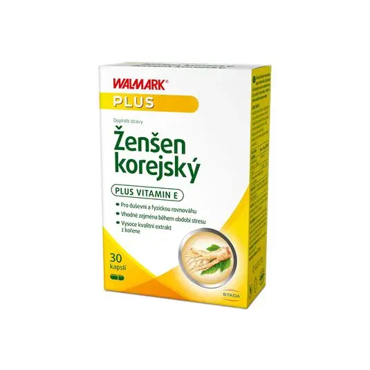 Walmark Ženšen Korejský, energie a vitalita, extrakt z kořene 30 tablet