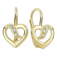 Soliter Náušnice zo žltého zlata s kryštálmi 239 001 00910