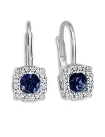 Soliter Štvorcové visiace náušnice zo zlata 239 001 00976 0700600