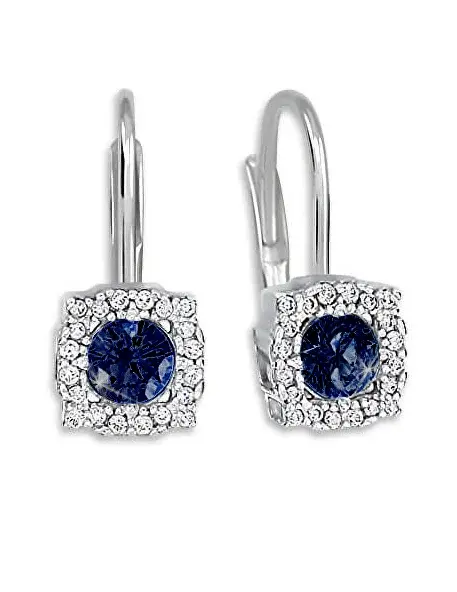 Soliter Štvorcové visiace náušnice zo zlata 239 001 00976 0700600