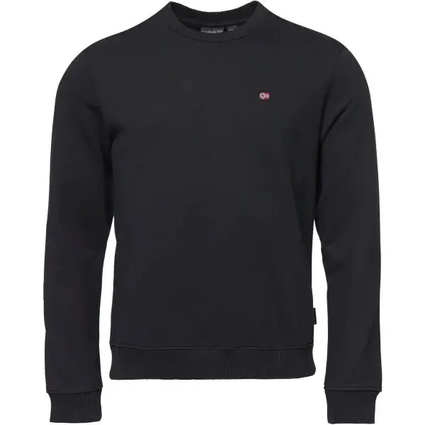 Napapijri BALIS CREW 1 Pánska mikina, čierna, veľkosť XXL