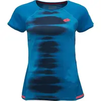 Lotto TECH II D2 TEE Dámske tenisové tričko, modrá, veľkosť