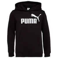 Puma ESSENTIALS NO.1 LOGO HOODIE FL G Dievčenská mikina, čierna, veľkosť
