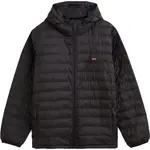 Levi's&reg; PRESIDIO PACKABLE HOODED JACKET Pánska bunda, čierna, veľkosť