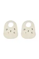 Kojenecký bryndáček Liewood Tilda Printred Silicone Bib 2-pack LW14795