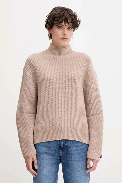 Svetr s příměsí vlny Calvin Klein Jeans