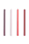 Sada svíček HAY Square Candle 2,2 x 24 cm 4-pack