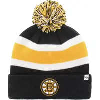 47 NHL Boston Bruins Breakaway CUFF KNIT Zimná čiapka, čierna, veľkosť UNI