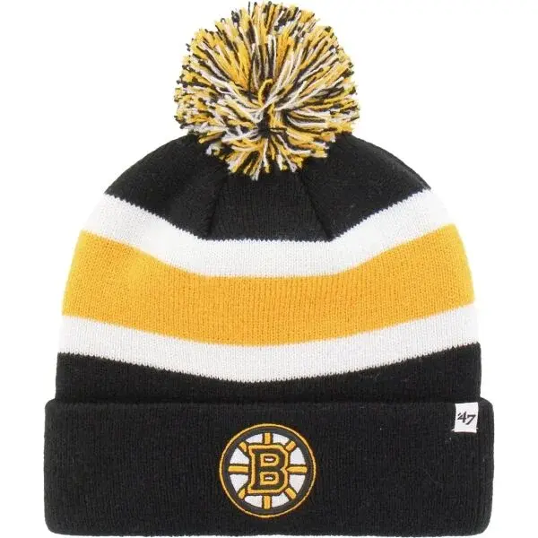 47 NHL Boston Bruins Breakaway CUFF KNIT Zimná čiapka, čierna, veľkosť UNI