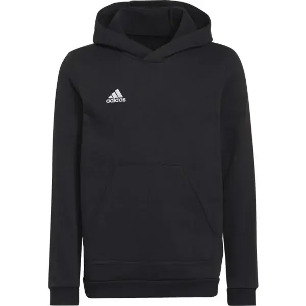 adidas ENT22 HOODY Y juniorská futbalová mikina, čierna, veľkosť