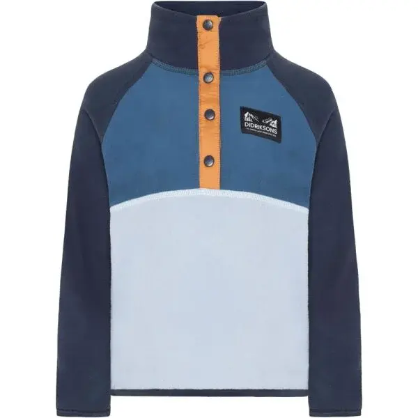DIDRIKSONS MONTE Detská mikina, modrá, veľkosť