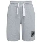 Lewro MERARI Chlapčenské úpletové šortky, sivá, veľkosť 164-170