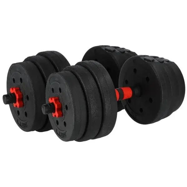 Fitforce ADBP 20 KG Nakladací set činiek, čierna, veľkosť 20 KG
