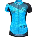 HAVEN SINGLETRAIL NEO WOMEN Dámsky cyklistický dres, modrá, veľkosť