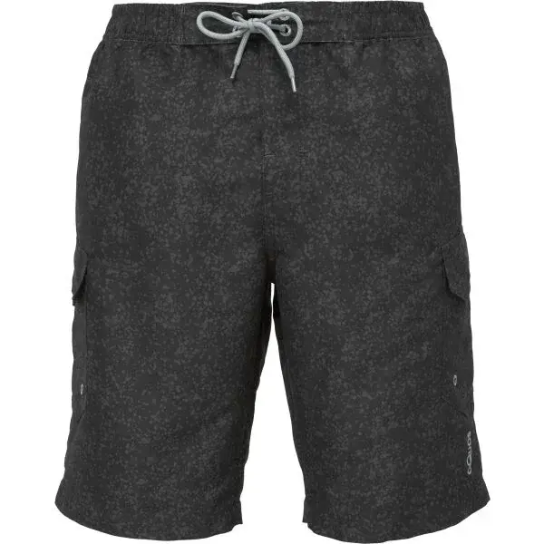 AQUOS PORTER Pánske šortkové plavky, čierna, veľkosť